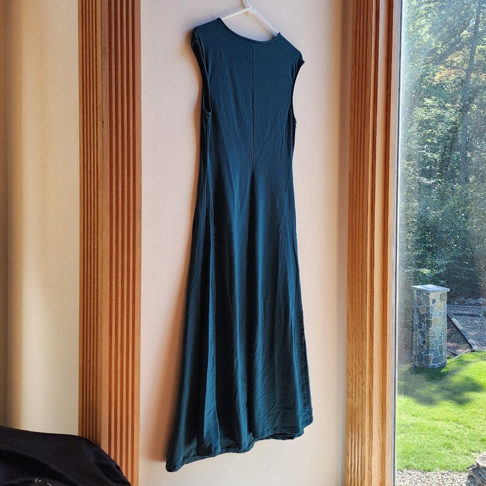 Old Navy Green/Teal Cap Sleeve Maxi Dress - Picture 12 of 14